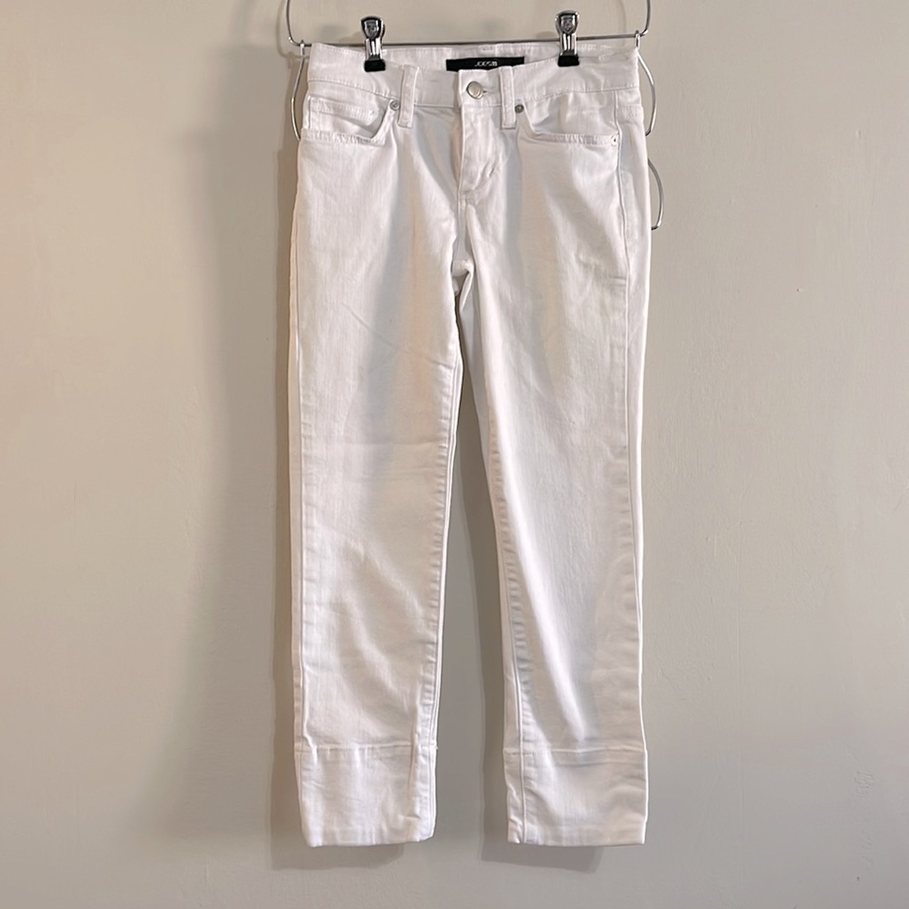 Joe’s Jeans White 4” Jen Crop